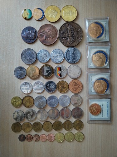 Gedenkmedaillen token - gedenkmedaillen,
