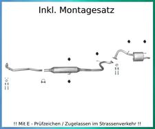 Auspuffanlage für Toyota Yaris (P9) 1.0 VVT-i Made in France Auspuff Montagesatz