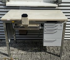 KaVo EWL Einzeltisch Arbeitstisch Labortisch mit Absaugung und Absaugmaul Nr 492