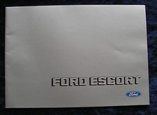 Ford Escort L GL Ghia XR3 Prospekt 7.1980