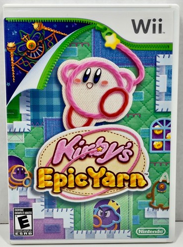 Kirby epic yarn nintendo wii - kirby's,
