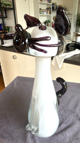 Große schwere glas statue - schwere,