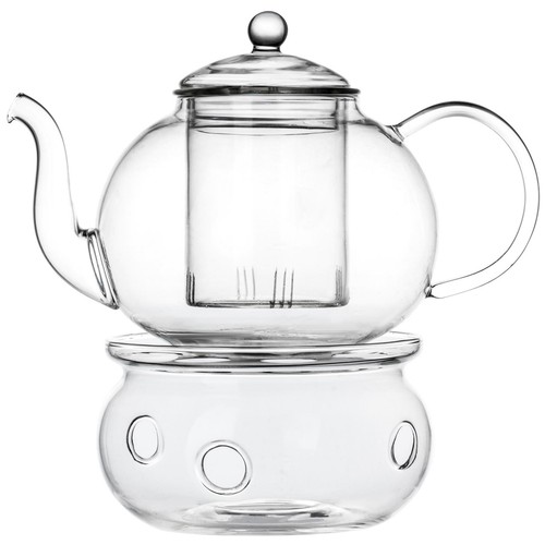 Glas teekanne liter - teekanne,