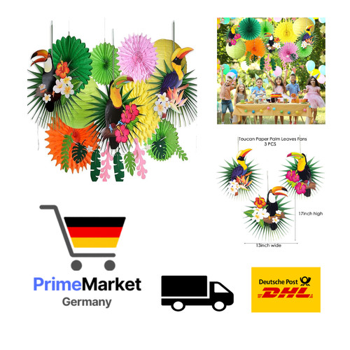 Tropische party girlande - tropische,