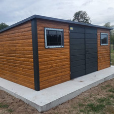 Blechgarage 5x3m Stahlgarage