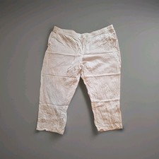 Weiße Leinenhose Gr. XXL H&M