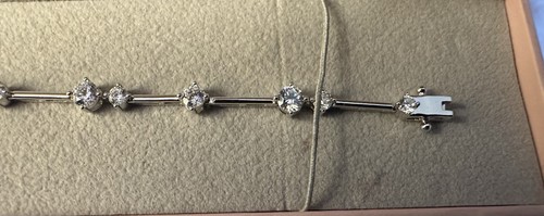 Diamonique armband und - armband,