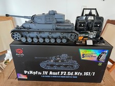 Heng Long PzKpfw IV RC Panzer 4 Tank 1:16 Stahlgetriebe Ferngesteuert