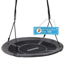 B-WAREN Nestschaukel Tellerschaukel Kinder Rundschaukel Outdoor Ø120cm 