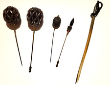 Hutnadel - Konvolut aus 5