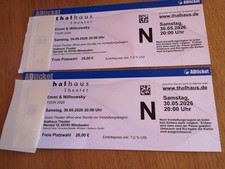 2 x Karten für Emmy und &