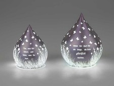 Deko-Tropfen LED Farbglas lila