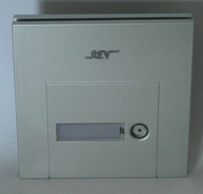 REV RITTER DESIGN QUATTROLINE KLINGELTASTER 1 FAMILIENHAUS 003043108 -gebraucht-