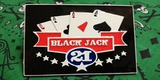 Neu Gürtelschnalle Black Jack
