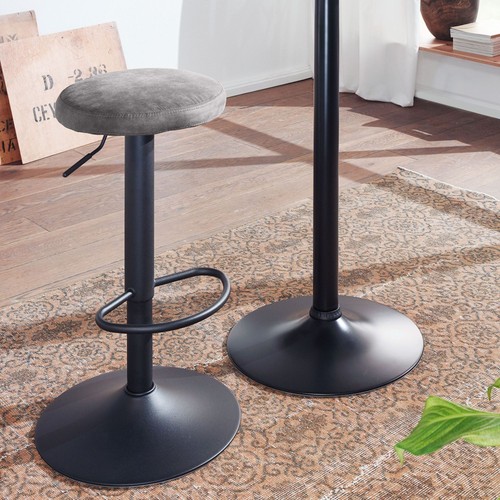 Finebuy barhocker grau - barhocker,