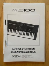 Solton MS 100 Keyboard Bedienungsanleitung in DEUTSCH