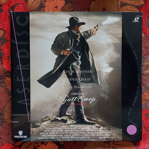 Laserdisc wyatt earp - laserdisc, •