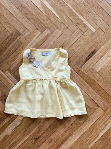 Zara bluse top - zara, gelb