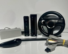 Nintendo Wii Schwarz Konsole /