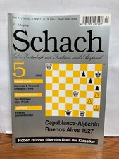 Schach die Zeitschrift und Anspruch Heft 5 1998