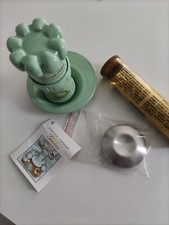 Genius - Knoblauchschneider - Knoblauchpresse + Edelstahlseife - neu - OVP