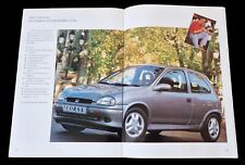2x OPEL CORSA B Prospekt Brochure plus Zubehör Tuning mit GSi 1993 AM