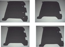 Teppich Fußmatte passend für VW T4 Multivan Modell mit Back-to-Back-Sitze