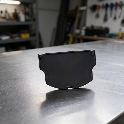Schwarze batterieabdeckung - schwarze,