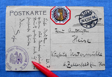 Feldpost PK Lorelei Köln 1915 Flieger Ersatz Abt. 7 Nachlass Hauptmann Heise