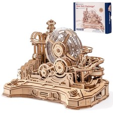 Holz Puzzle Kugelbahn 3D