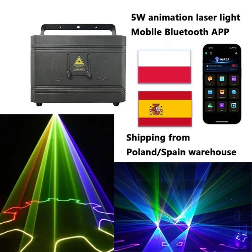 Laserprojektor vollfarbig - 5, w