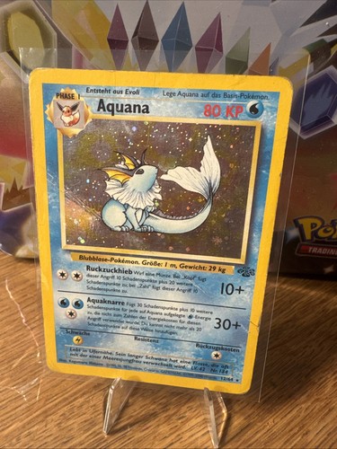 Aquana holo pokemon karte - aquana,