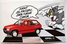 Werbe-Aufkleber Opel Corsa A