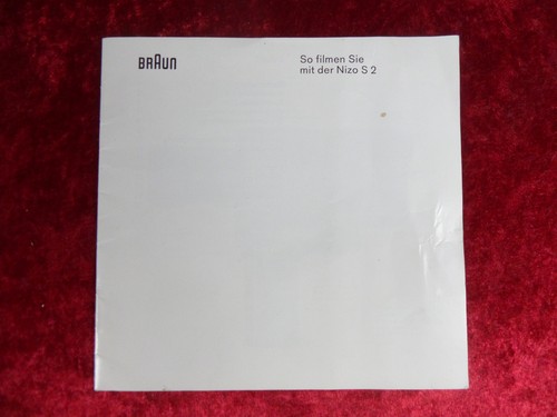 Braun nizo super - 2, 8