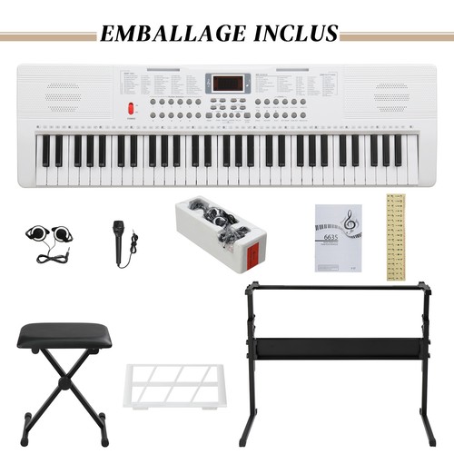 Glarry tasten keyboard - 61,