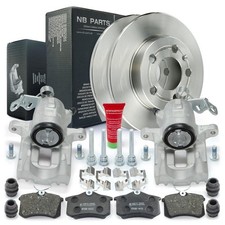 2x Bremssattel Bremsscheiben