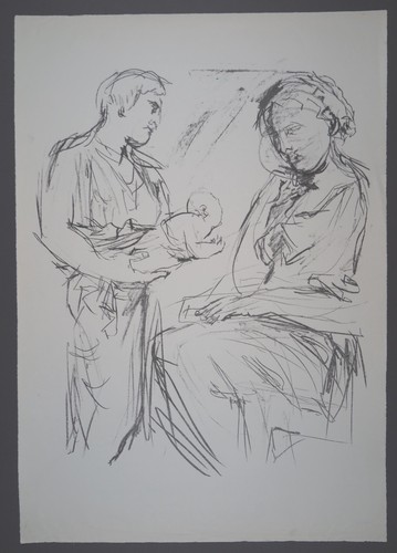Oskar kokoschka stele mit - stele, kind