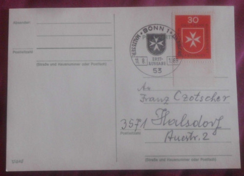 Bund fdc nr 600 - bund,