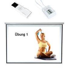Beamer Leinwand elektrisch