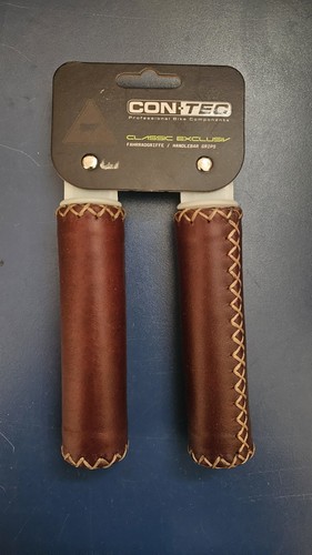 Contec fahrradgriffe echtleder - fahrradgriffe,