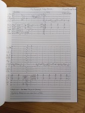 Richard Strauss : Till Eulenspiegels lustige Streiche Faksimile Noten Partitur