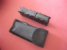 BALADEO - Multitool mit Nylon-Etui - Multifunktionswerkzeug - Schwarz - Outdoor