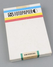 ORWO Universal SW Fotopapier BW 111 - 13x18 cm Baryt FB Kartonstark