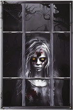Halloween Fensterbild 120x80