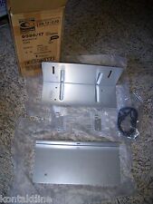 CPU/ PC Halterung Computer HP -stahl - Alu Chrom für leiterregal / Metall-Regal