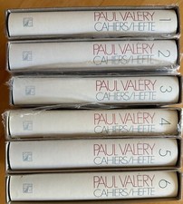 Paul Valery Cahiers 6 Bde. S.Fischer Verlag, wie neu! Alle ungelesen im OSchuber