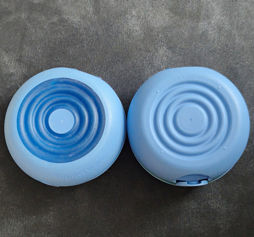 Tupperware snack brotdose blau - tupperware, snack/brotdose