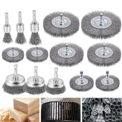 Drahtbürste set teilig 6mm - drahtbürste, 14-teilig
