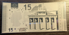15 Jahre Euro Silber Note