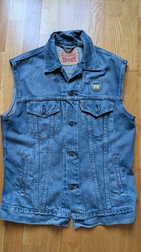Levi jeans weste blau m - jeans,